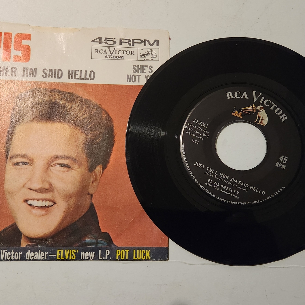 Elvis Presley Vinyl Record - Black